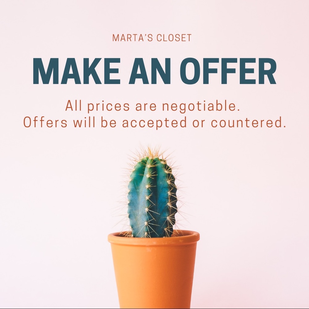 All prices are negotiable